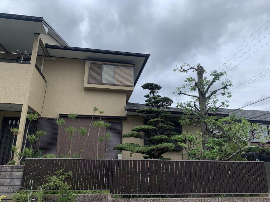 神戸市北区 庭木剪定 アフター