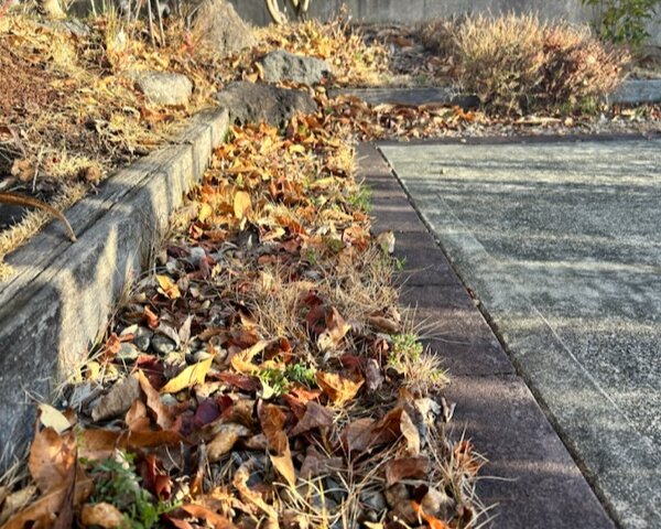 2BD08AF4-E817-479C-AF26-CC19D1254AB9 三田市 お庭リフォーム 砂利 ビフォー