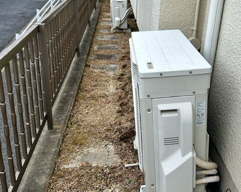 BB6940B8-F97C-4195-9E2D-4BC470FEBCCB 神戸市北区 防草シート施工 ビフォー