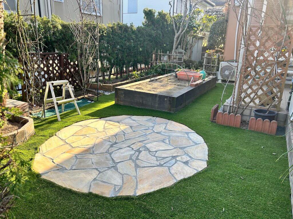 神戸市北区 お庭リフォーム 事例 アフター